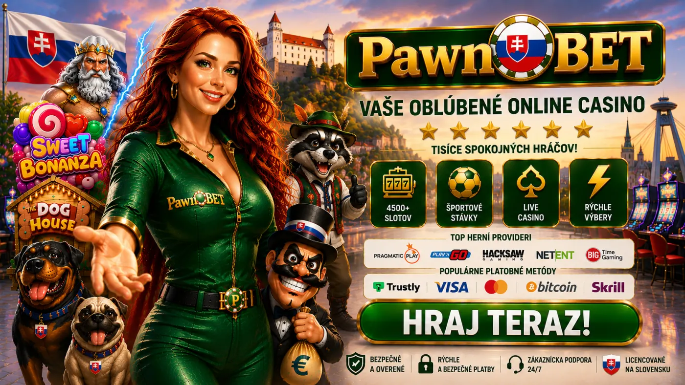 PawnBet Casino — pridajte sa a získajte uvítací bonus